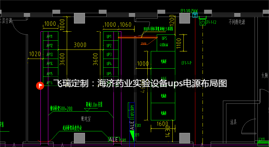 定制ups電源布局